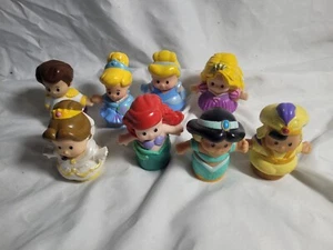 Lotto Fisher Price Little People Disney Principessa Aladino Principe Sirena Affascinante - Foto 1 di 8
