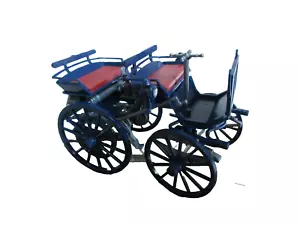 Wiking Daimler-Benz Motorwagen 1886 stahlblau, unbespielt !!! - Bild 1 von 3