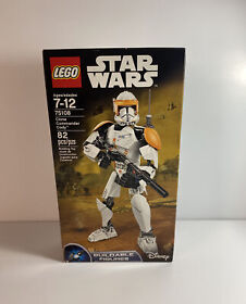 LEGO Star Wars 75108 Clone Commander Cody 82 Pieces Buildable Figure New Sealed