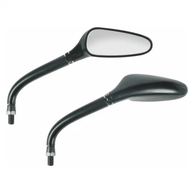 AMAS THE BEST Specchietti Specchi Moto Scooter manubrio Universali Naked Cafe Racer Custom