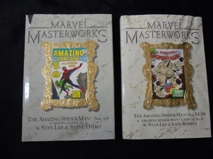 MARVEL MASTERWORKS Vol 1 & 22 AMAZING SPIDER-MAN Reading Copies Marvel Comics NR - Picture 1 of 7