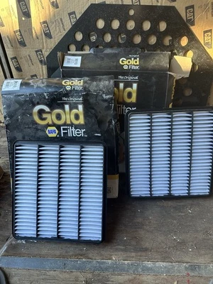 Elemento de filtro de aire NAPa Gold 9010 nuevo stock antiguo igual que Wix 49010 Foto 1 de 4