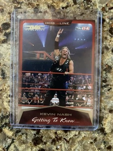 2008 TRISTAR TNA Cross The Line Wrestling Card #28 Kevin Nash #11/50 - Picture 1 of 2