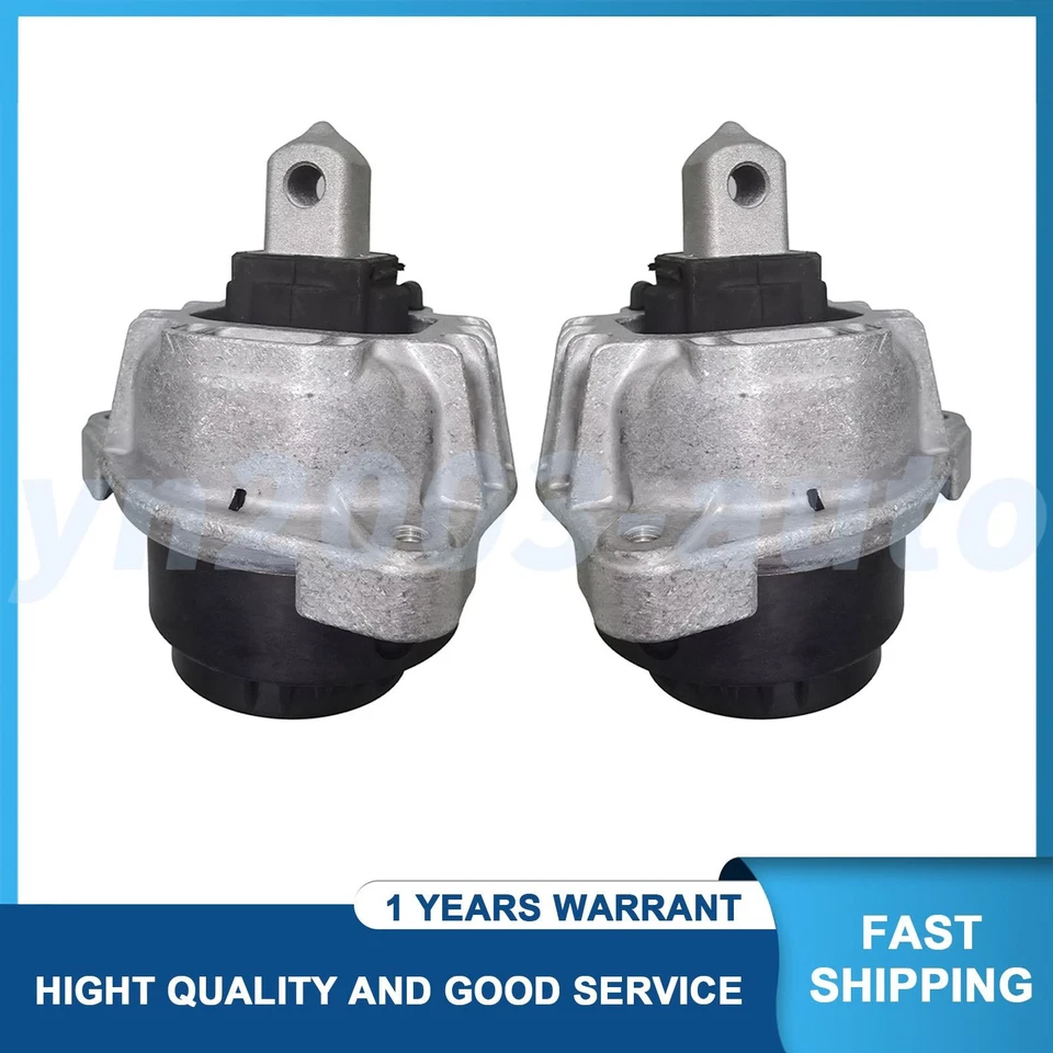 Soporte de motor 2 piezas 22116796547+22116796548 diestro+derecho para BMW Serie 7 F02 760Li Foto 1 de 4