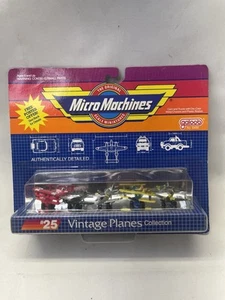Micro machines Famous Planes 6400 Collection Galoob. Vintage New Sealed!! - Picture 1 of 5