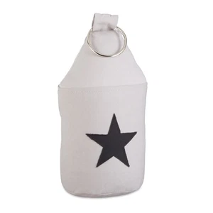 Türstopper stern Türpuffer mit Griff 1,3 kg Baumwolle Türstopper grau modern - Bild 1 von 8