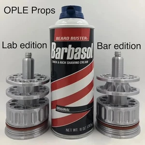 Jurassic Park Barbasol Can Prop Dennis Nedry DNA Tube Replica Movie Decor Gift - Picture 1 of 6
