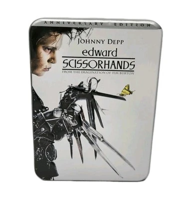 Edward Scissorhands DVD Anniversary Edition Steelbook Johnny Depp Used - Image 1 of 3