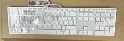 GENIUNE ORIGINAL Apple keyboard A1243 Wired Keyboard HEBREW NEW VERY RARE - Image 1 of 2