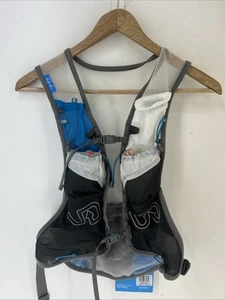 🔥NEW Ultimate Direction PB Adventure Race Vest Gunmetal Gray Blue Lightweight - Picture 1 of 7