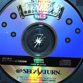 SANKYO FEVER Jikki Simulation S vol 2 Sega Saturn Japan Used Tested Disc Only