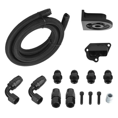 Kit de reubicación de filtro de aceite para Ford Mustang F150 GT350 GT500 2011-2023 5.0 5.2 V8 Foto 1 de 4