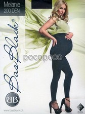 LEGGINGS PREMAMAN 200 DEN BAS BLACH ART. MELANIE