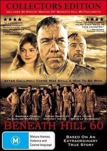 BENEATH HILL 60 (Brendan COWELL Gyton GRANTLEY) Aussie War Film DVD Region 4 - Picture 1 of 1