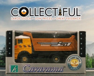 CARARAMA - CAMIÓN VOLQUETE ROLLSMAN - VEHÍCULO DE CONSTRUCCIÓN FUNDIDO A PRESIÓN - SIN USAR, EN CAJA 🔥 (J) Foto 1 de 2