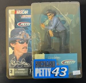 NASCAR Richard Petty Action McFarlane Hat Glasses Figure