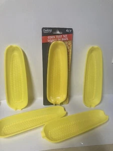 (8) 4-New 4-Open Box Corn on the Cob Tray Set  Cooking Concepts - Picture 1 of 7