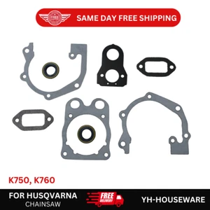 5063853-04 FÜR Husqvarna K750 K760 (NUR PRE 2013) Motordichtungssatz 5813574-02 - Bild 1 von 6