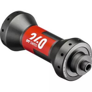 New Front Hub DT SWISS 240 Vorderradnabe Neu Straightpull 20 Loch Schwarz Fahrrad - Bild 1 von 1