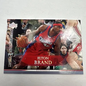 2007-08 Upper Deck Championship Court Elton Brand #177 Los Angeles Clippers - Picture 1 of 7