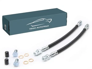 BREMSSCHLAUCH HINTEN MIT SCHRAUBEN für AUDI A4 B6 B7 SEAT EXEO 2x ORIGINAL VEGO - Picture 1 of 3
