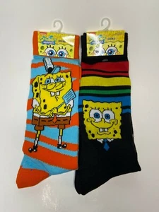 Spongebob Schwammkopf 2 Paar Socken 6-12 Nickelodeon - Bild 1 von 5