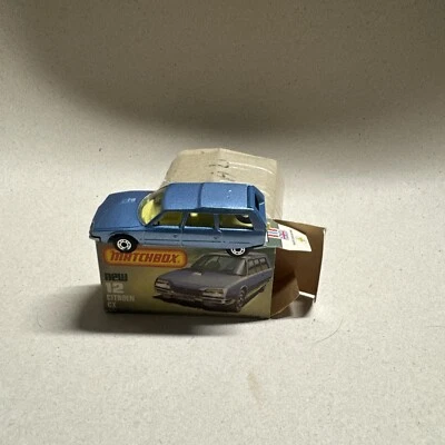 Matchbox Superfast 1-75 - No.12(F) - Citroen CX - Made in England 1979 Mint - Image 1 of 4