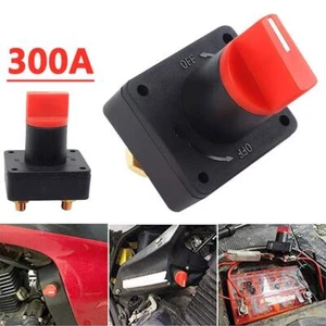 300A Battery Switch On Off Rotary Isolator DC12V for Car Truck Boat Disconnect - Picture 1 of 9