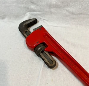Schwerlast Spanien 18" Rohrzange rot Klempner Werkzeug Sanitär - Bild 1 von 6