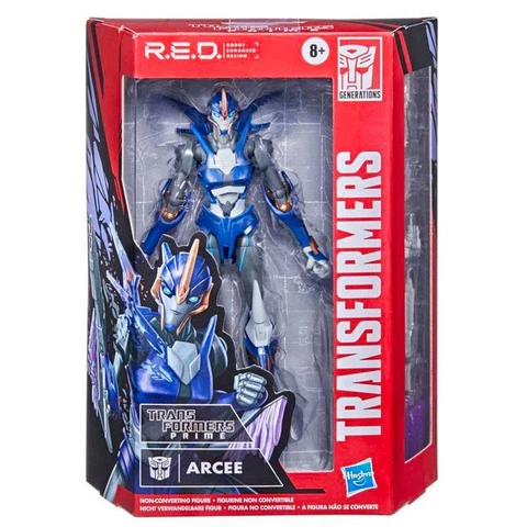 Transformers R.E.D. Robot Enhanced Design Transformers Prime Arcee Action Figure Cover