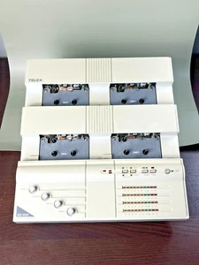 Telex audio cassette tape duplicator ACC-4000 White Vintage UNTESTED AS IS - Picture 1 of 19