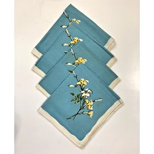 Servilletas de cena florales MCM algodón lirio de colección 14x14 cabaña núcleo país - Imagen 1 de 5