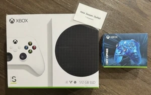 Microsoft Xbox Series S 512GB Video Game Console Bundle + Contr-White NEW SEALED - Picture 1 of 24