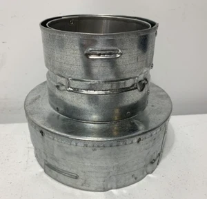 Metal-Fab 4MIX6 Gas Vent Diameter Increaser 4" x 6" - Picture 1 of 6