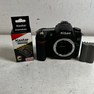 Nikon D80 Black DSLR Handheld Digital SLR Photography AE-L & AF-L Camera Body - Imagen 1 de 13