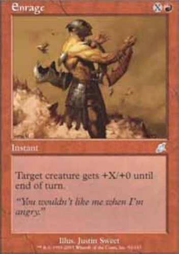 Enrage - Foil ~ Lightly Played Scourge MTG Magic UltimateMTG Red Card - Image 1 of 1