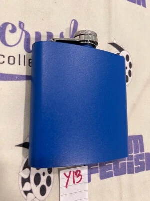 6 oz. Frasco de acero inoxidable mate grabable (láser) Y13 Foto 1 de 3