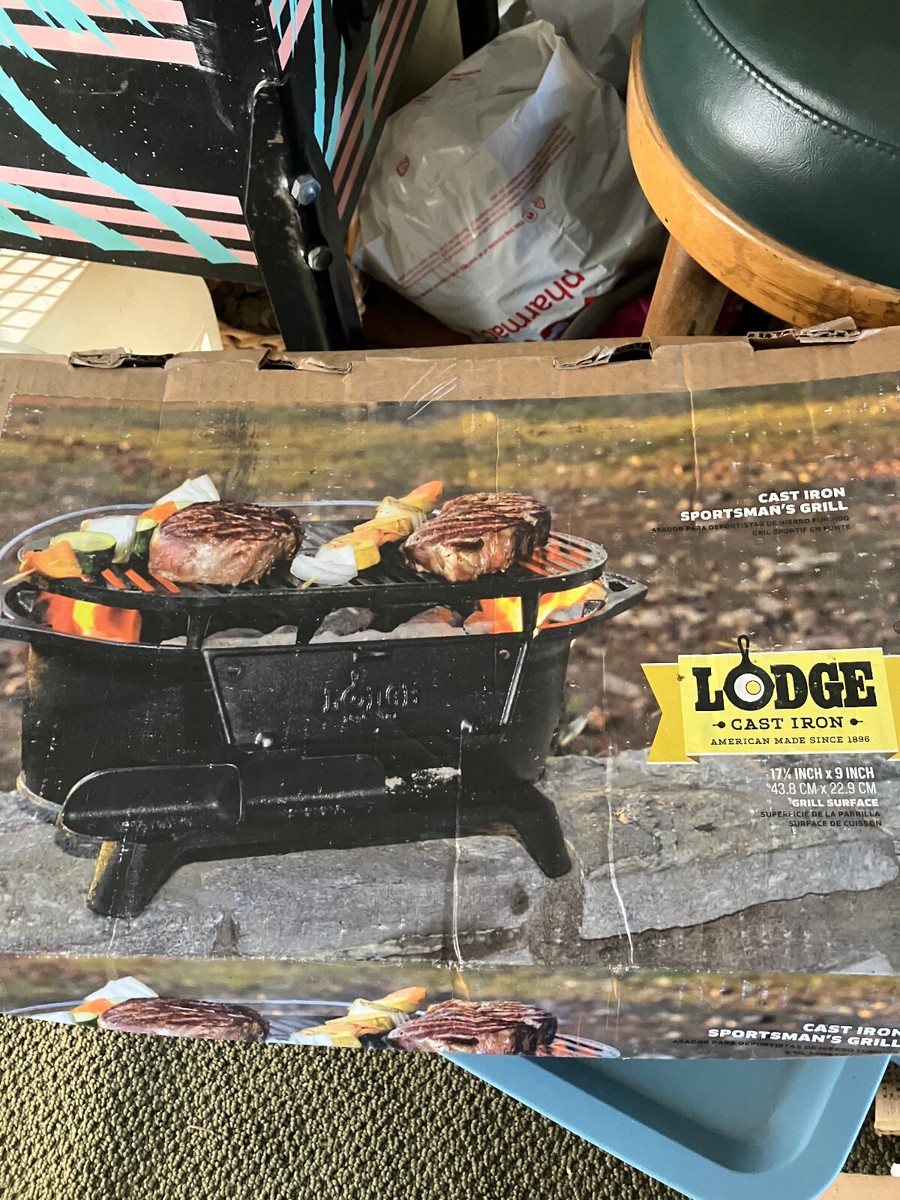 Iron Charcoal Grill Lodge L410 Outdoor Grill Lodge Charcoal Grill