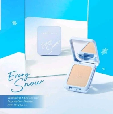 12 g Cute Press Evory Snow Whitening Oil Control Foundation Powder SPF30 PA++ - Image 1 of 4