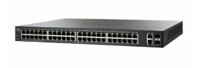 Cisco 220 Series SF220-48P 48 Port 10/100 PoE Smart Switch Plus - Image 1 of 2