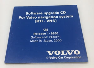 2000 Volvo s80 Software Upgrade CD VNS PE0971 - Picture 1 of 4