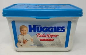 Huggies Baby Feuchttücher Leerkarton Behälter Kunststoff - Bild 1 von 5