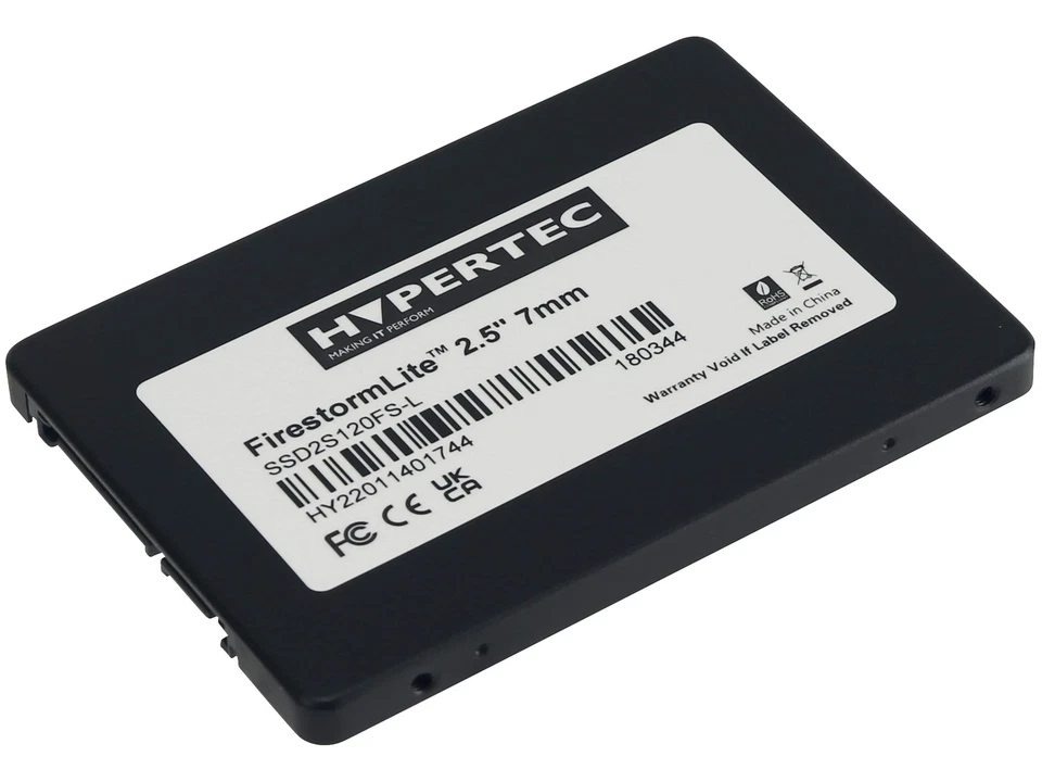 120GB 2.5" High Performance SSD - Hypertec FirestormLite Solid State Hard Drive - Image 1 of 4
