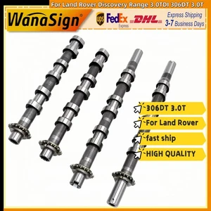 4x PCS intake Exhaust Camshaft For Land Rover Discovery Range 3.0TDI 306DT 3.0T - Picture 1 of 8