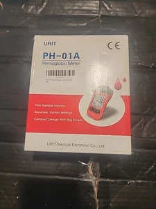 Urit Kit Test Emoglobina Ph-Blood con 24 Strisce Reattive Emoglobina Sangue - Foto 1 di 6