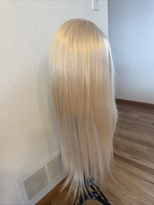"Peluca frontal de encaje línea del cabello 29"" tan suave 613 rubia muy bonita 130" Foto 1 de 4