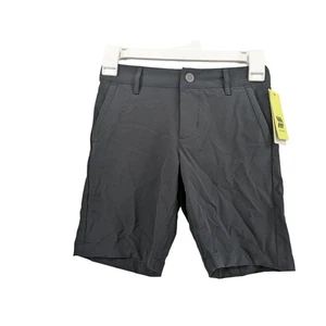 All in Motion Golf Shorts Boys 7 Black Athletic Sports Stretch Quick Dry Staple - Picture 1 of 9