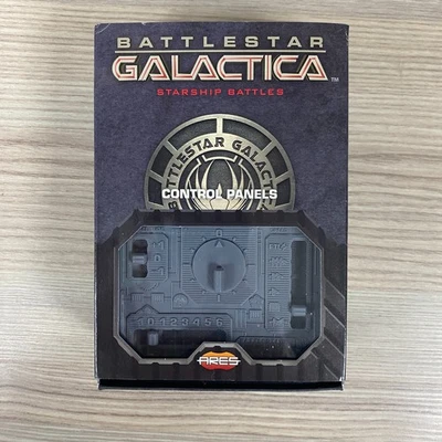 BATTLESTAR GALACTICA STARSHIP BATTLES CONTROL PANELS BOARD GAME ARES CYLONS SYFY - Image 1 of 4