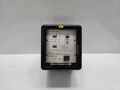OMRON K2WR-R-S5 REVERSE POWER RELAY 83A107 - Image 1 of 4