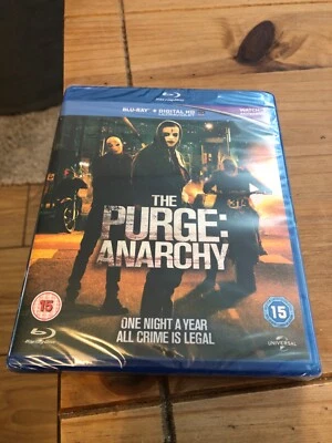 THE PURGE ANARCHY BLU RAY NEW SEALED - Image 1 of 2